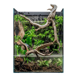Integrated paludarium system with pump, atomizer and filtration