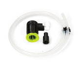 Salinity probe with constant flow pressure screen installed