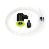 Salinity probe with constant flow pressure screen installed