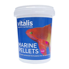 Vitalis Marine Pellets 1mm 260g - Premium Marine Fish Food |