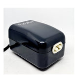 Twin air outlet ports on the Dymax AP500 aquarium air pump
