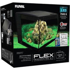 Fluval Flex Aquarium 57 ltr Black
