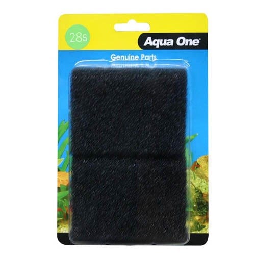 Aqua One Filter Media Sponge - Maxi 104F 2 pack (28s)