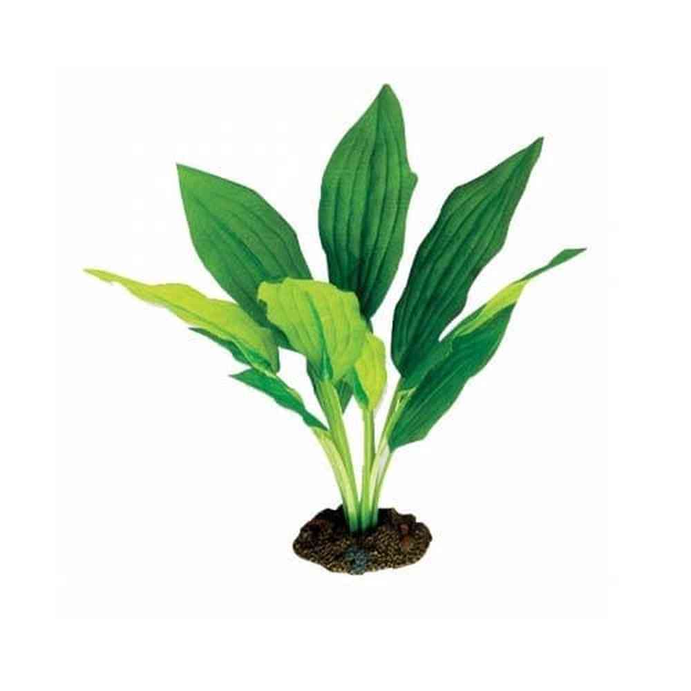 Aqua One Silk Plant - Amazon Broad Leaf M 20cm