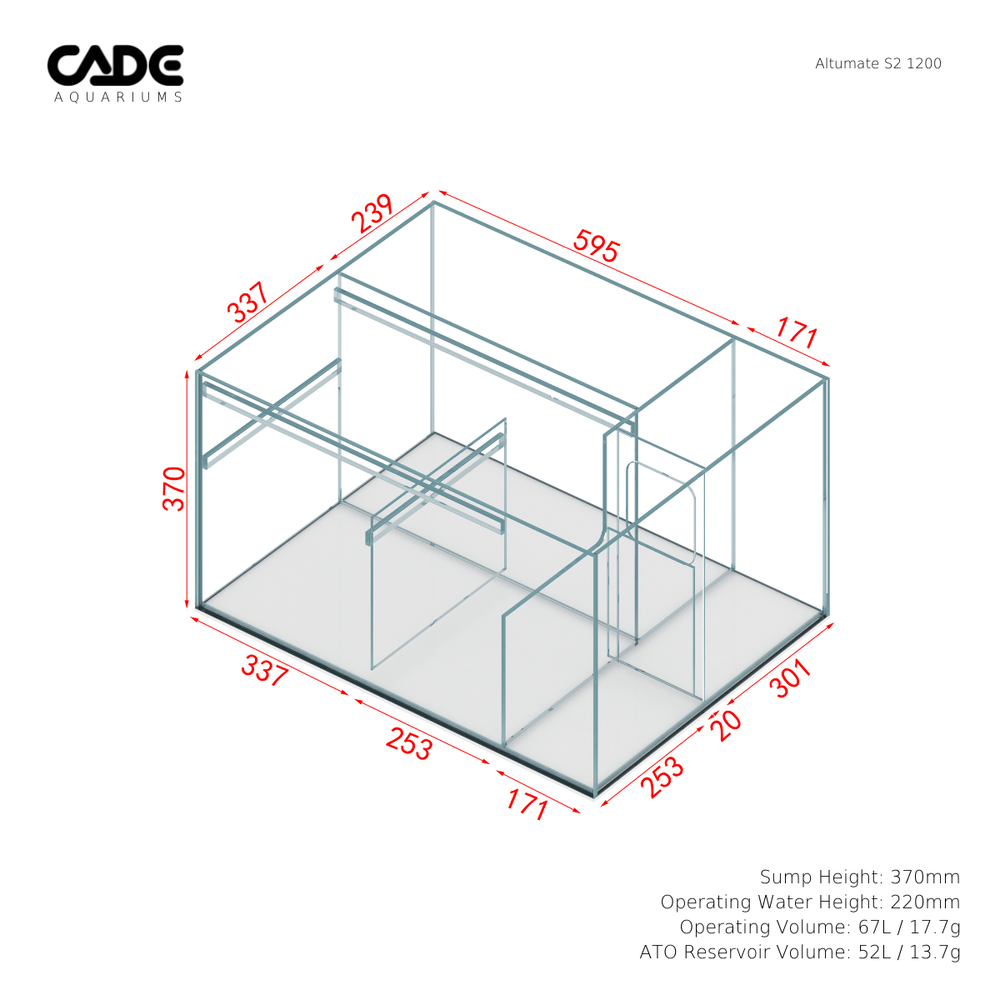 Cade Altumate S2 1200 White
