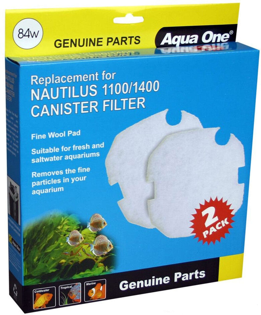 Aqua One Filter Media Wool - Nautilus 1100/1400 (84w) - 25084W