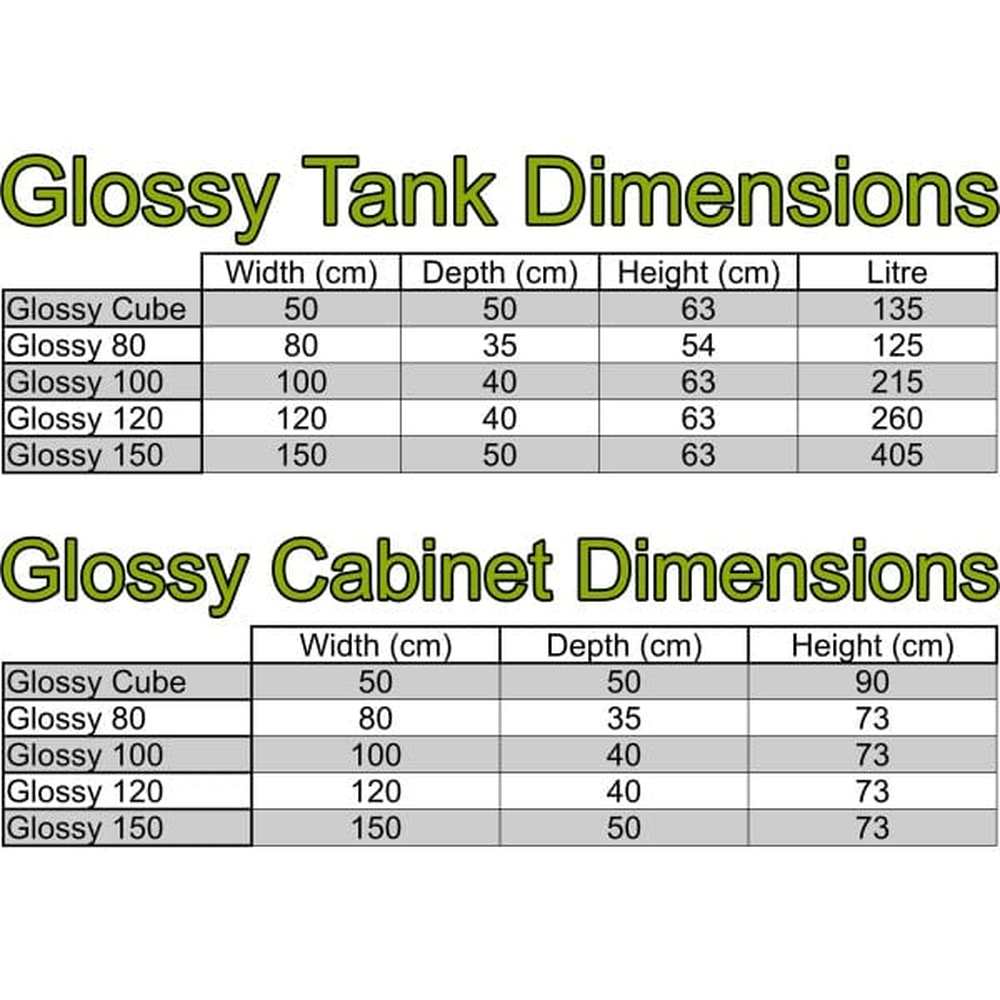 Aquael Glossy 120 Complete Set Fish tank 