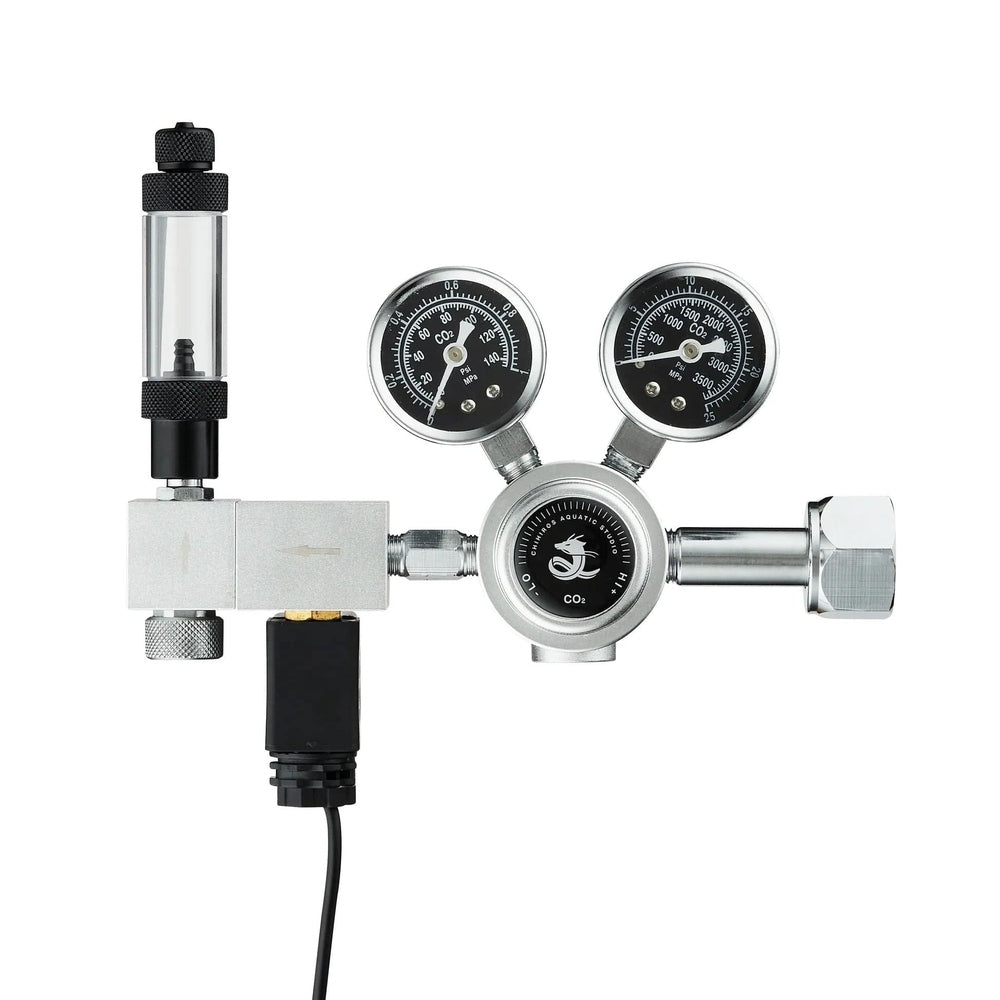 Chihiros CO2 Regulator Pro dual gauge aquarium CO2 regulator