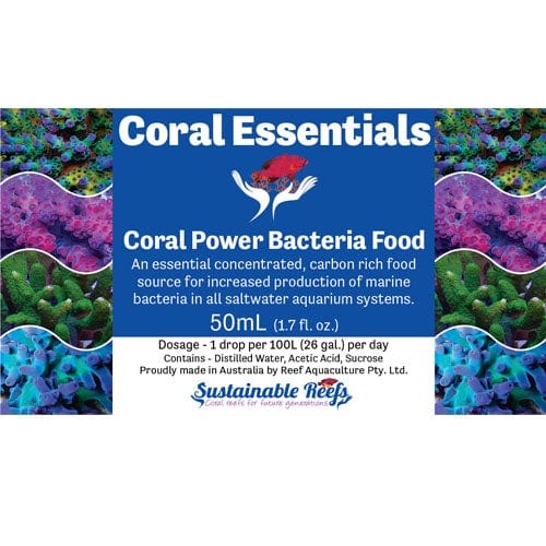 Coral Essentials - Coral Power Bacteria Food 50ml
