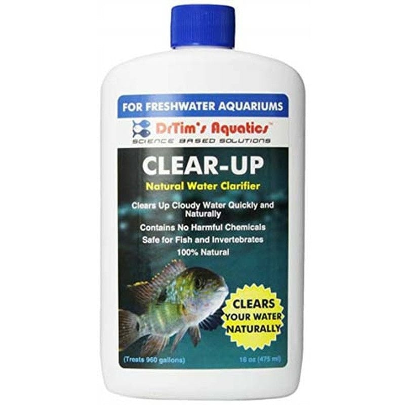 Dr Tims Aquatics Clear-Up - Freshwater 16oz (3,634L)
