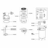 Eheim Ecco Pro 300 Spare part list