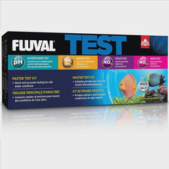 Fluval Master Test Kit (Wide pH, Ammonia, Nitrite, Nitrate)