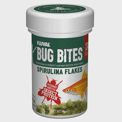 Fluval Bug Bites Spirulina Flakes 18gm