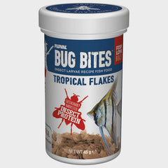 Fluval Bug Bites Tropical Flakes 45gm