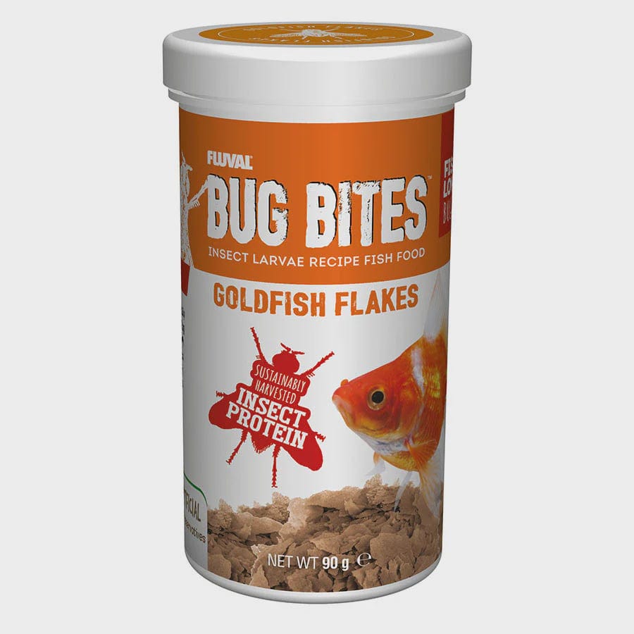 Fluval Bug Bites Goldfish Flakes 90gm