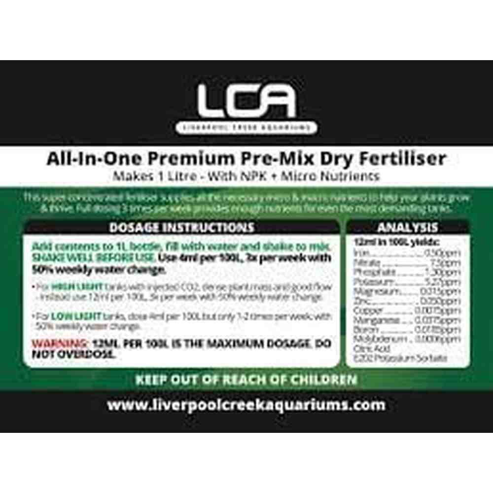 LCA All In One Premium Pre Mix