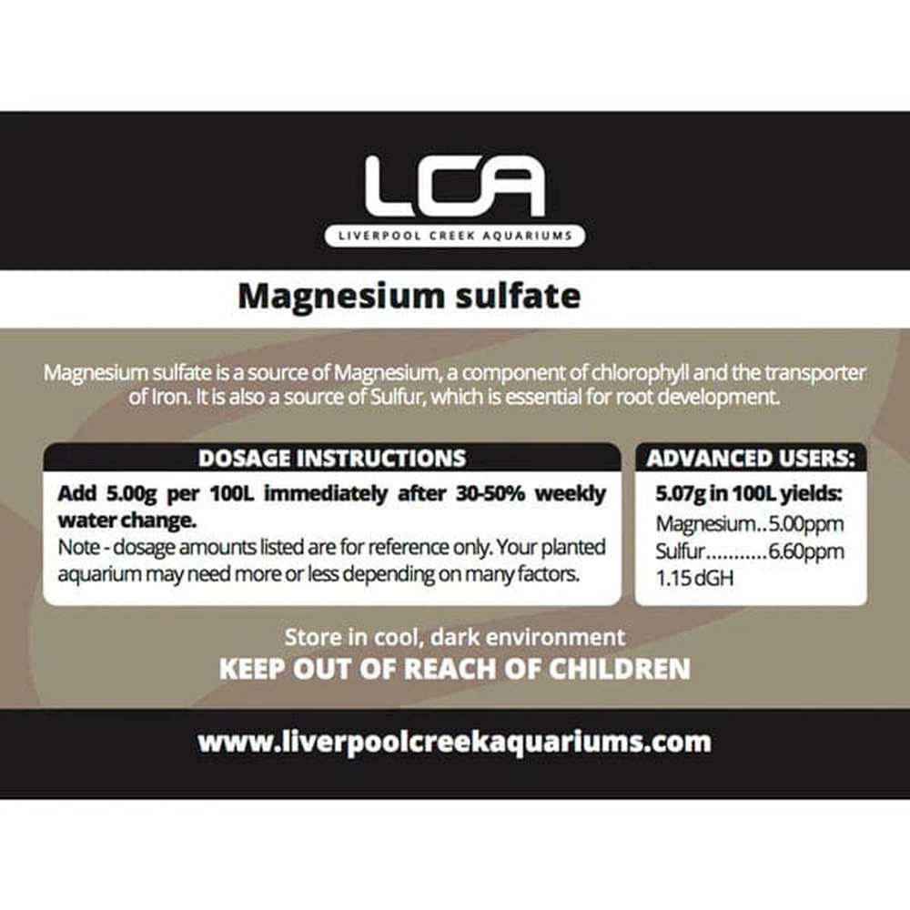 LCA Magnesium Sulfate