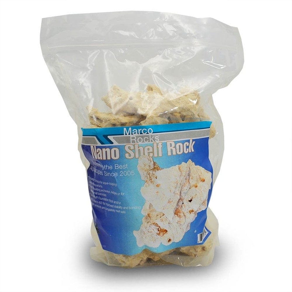 Marco Rocks Nano Shelf Rock – 3.5kg of flat, natural reef fragments for nano tanks