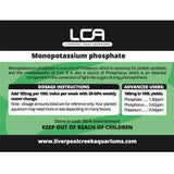 LCA Monopotassium Phosphate 500g - label