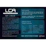 LCA NP Free 250ml Liquid Fertiliser-label