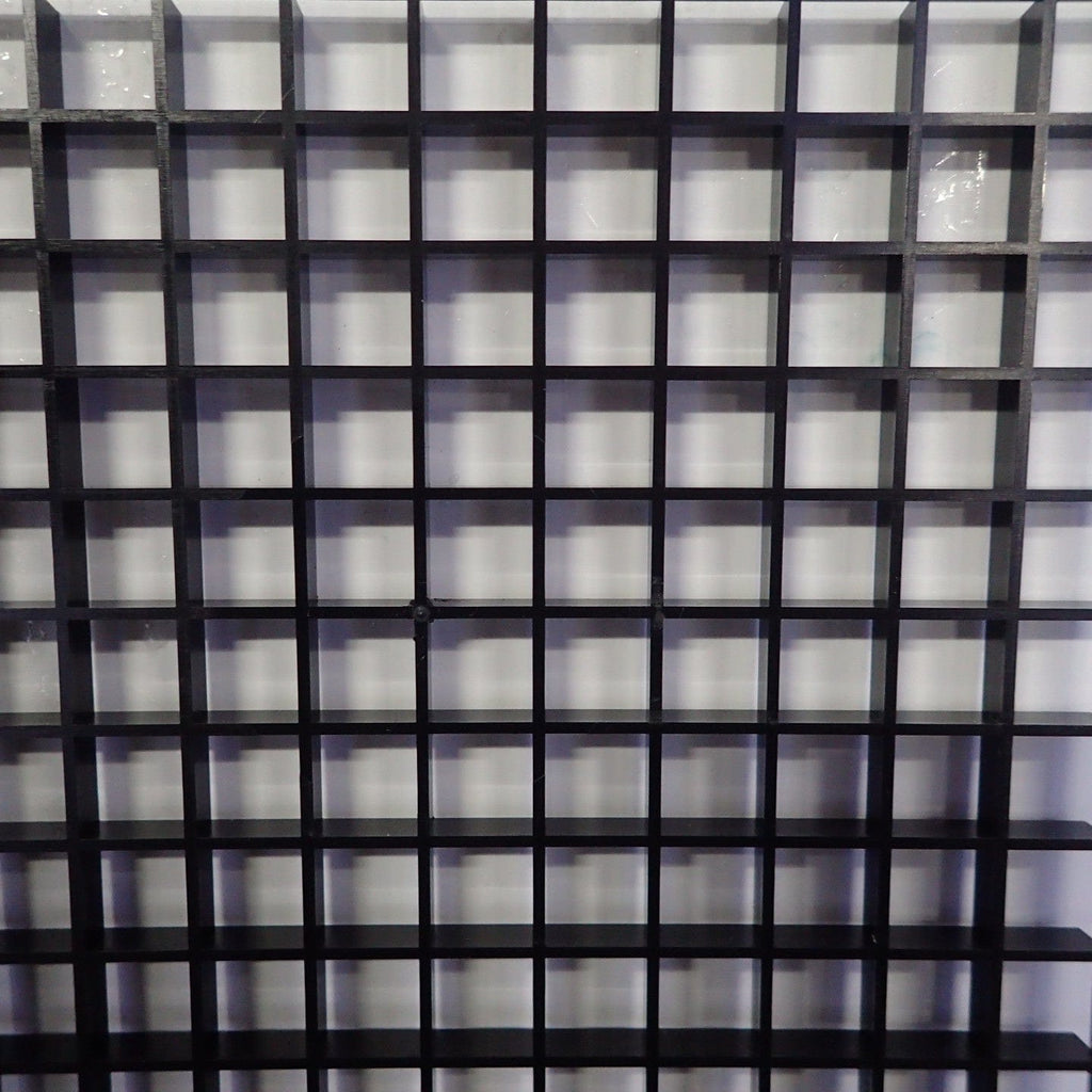 Egg Crate Black (Full Sheet) 4ft x 2ft