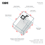 Cade Reef Frag S2 600 (F600) - White