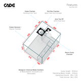 Cade Reef Frag S2 900 (F900) - White