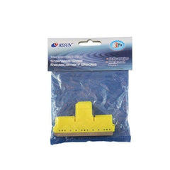 Pack of 3 Resun stainless steel replacement blades for glass aquarium scrapers