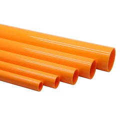 Sanking DIN UPVC Pipe - 25mm DN20 3/4" (Orange)