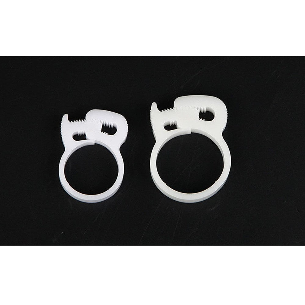 Sanking Hose Clamps 32mm (White)