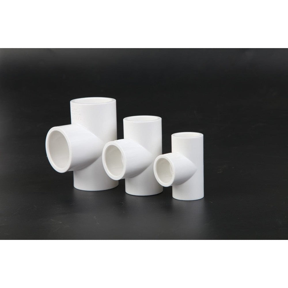 Sanking DIN Tee - 25mm DN20 3/4" (White)