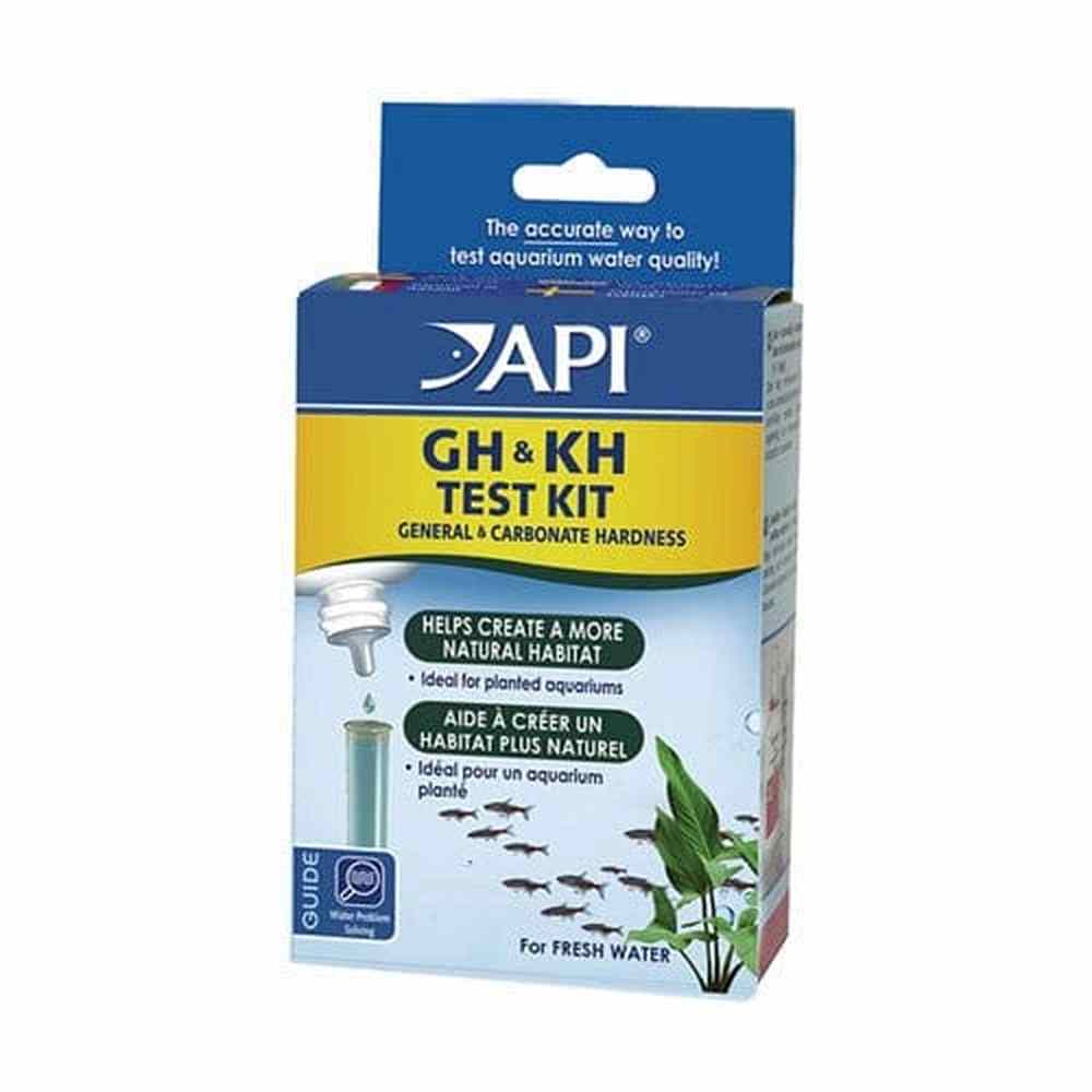 API gH & kH Test Kit for freshwater aquarium water hardness testing