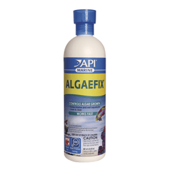 API Marine Algaefix bottle for saltwater algae control – safe for corals and invertebrates