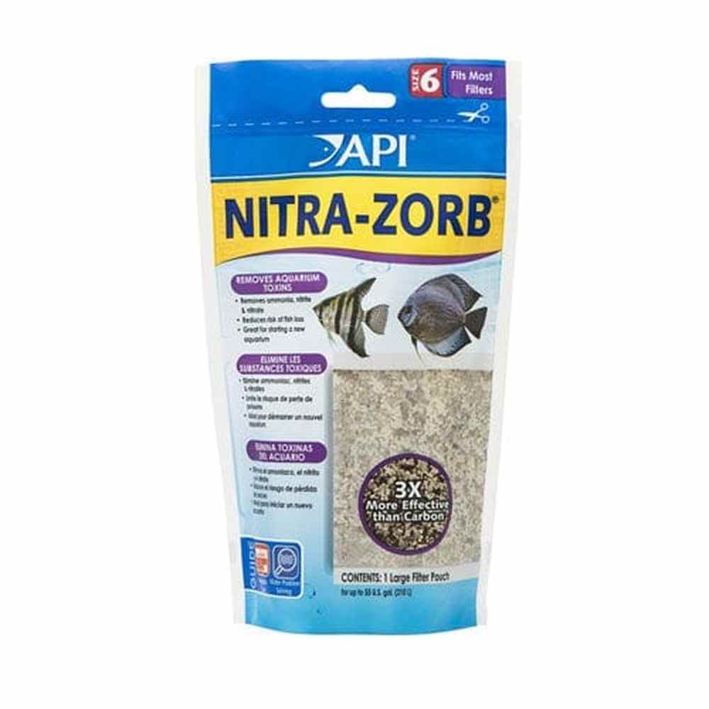 API Nitra-Zorb 210g filter media pouch for freshwater aquariums