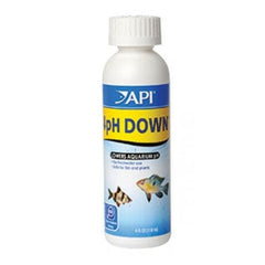 API pH Down 118ml bottle for freshwater aquariums