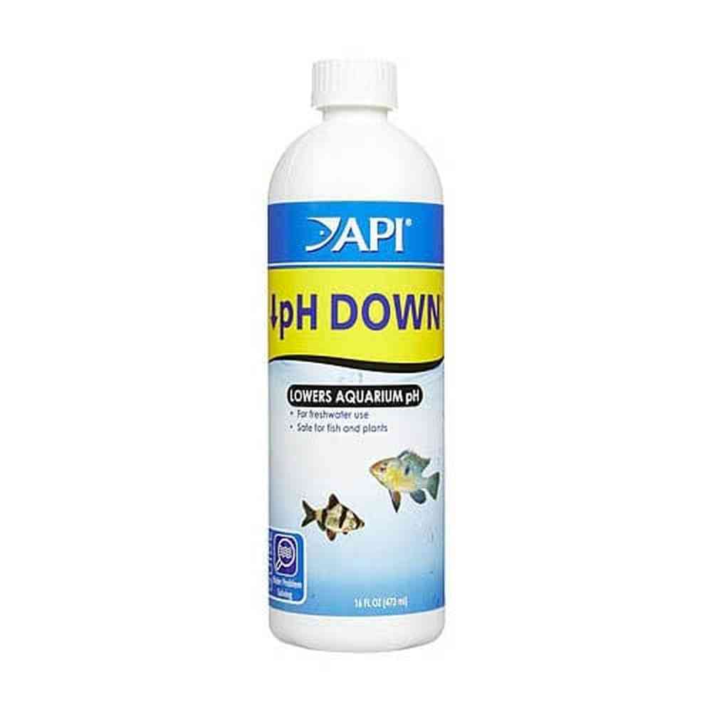 API pH Down 473ml bottle for freshwater aquariums