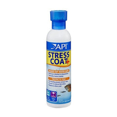 API Stress Coat 237ml water conditioner removes chlorine and reduces fish stress with Aloe Vera
