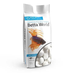 Aqua Natural Betta World Snow White 350g – white aquarium gravel for nano tanks and bettas
