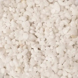Close-up of Aqua Natural Ice White gravel showing clean 2–4mm grain size