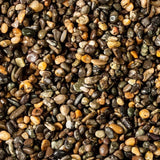 Close-up of Midnight Pearl gravel showing dark tones and natural finishAqua Natural Midnight Pearl 4.53kg