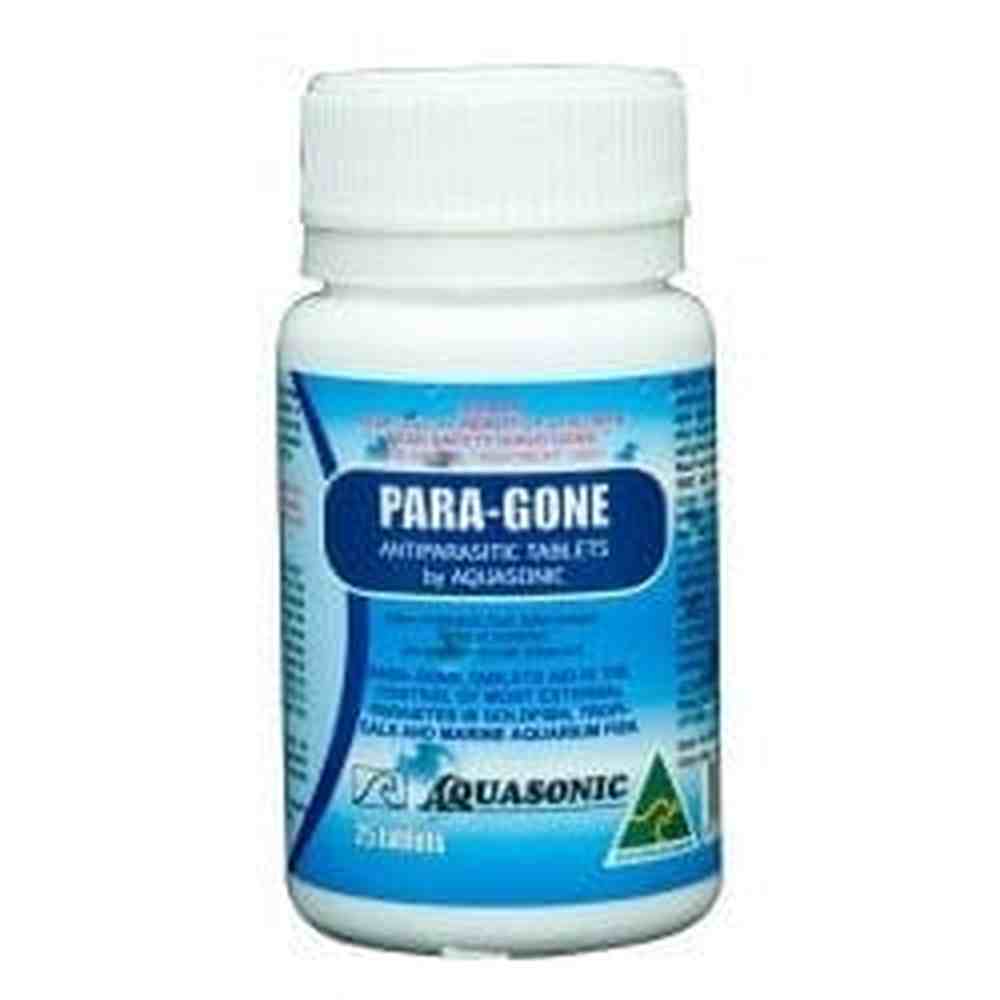 Aquasonic Para-Gone 25 Tabs – external parasite control for aquarium fish