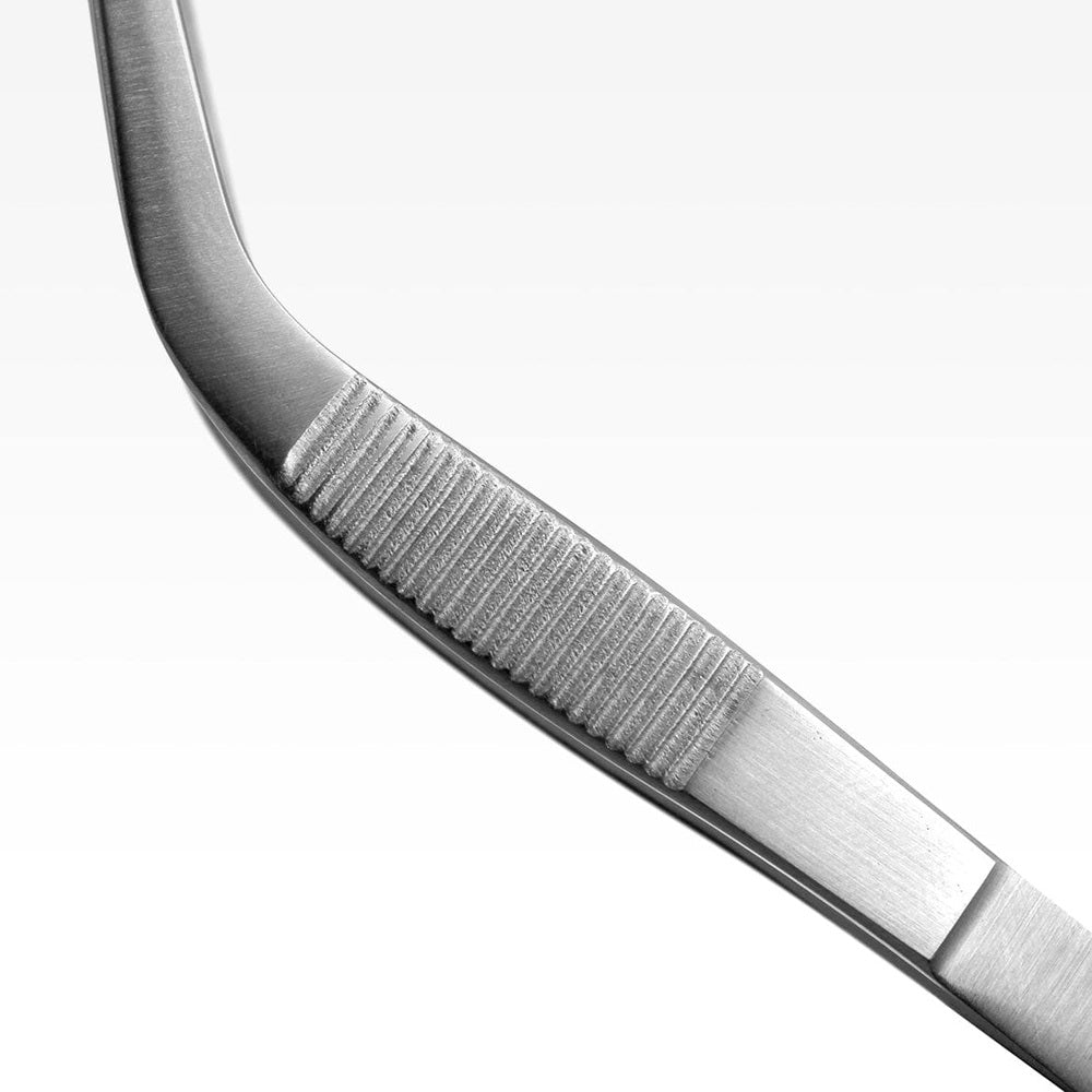 Aquavitro 45° Forceps – stainless steel angled aquascaping tool for reef and freshwater tanks