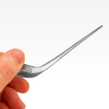 Aquavitro 45° Forceps – stainless steel angled aquascaping tool for reef and freshwater tanks