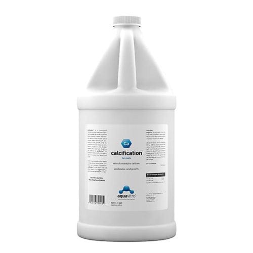 Aquavitro Calcification 4L bottle front – calcium supplement for reef aquariums