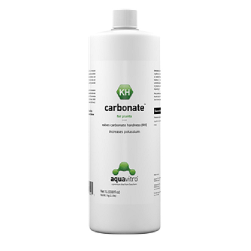 Aquavitro Carbonate 1L front bottle – KH and potassium supplement