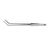 Aquavitro 24cm Curved Fine Tip Forceps for freshwater and marine use