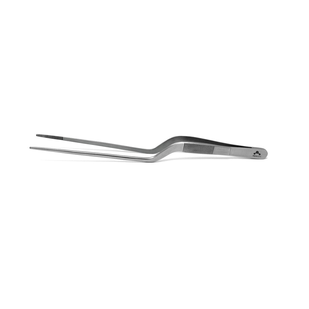 Aquavitro Double Curved Forceps stainless steel tool 22cm