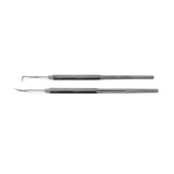 Close-up of Aquavitro stainless steel pick tool