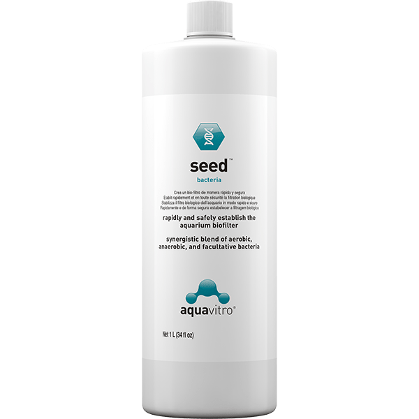 Aquavitro Seed 1L – Biofilter starter for freshwater and marine tanks