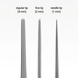 Aquavitro Curved Needle Tip Forceps 25cm